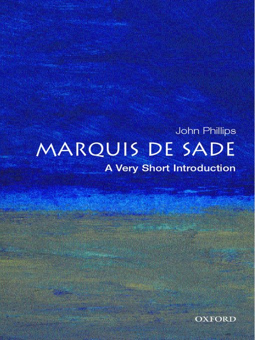 Title details for The Marquis de Sade by John Phillips - Wait list